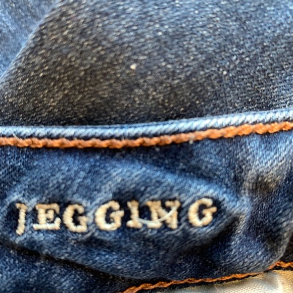 American Eagle Super Stretch X Jegging Jeans Ripped Holes W28"xL28" Women Size 6 - Picture 5 of 11